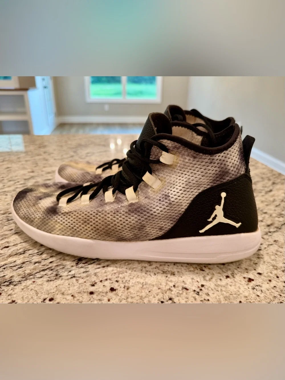 Nike Air Jordan Reveal Black White Basketball Shoes Mens Size 13 834229-011